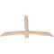 Ekena Millwork Bellingham Smooth Timber Gable Bracket, Douglas Fir, 48"W x 28"H x 1 1/2"D x 3 1/2"F, 14/12 Pitch GBW048X28X0204BEL00SDF - alternate 5